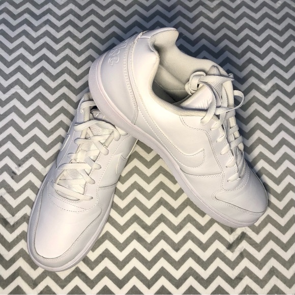 Excellent Condition Men’s Ebernon Low Triple White Basketball Shoes, Size 14 - Picture 1 of 6